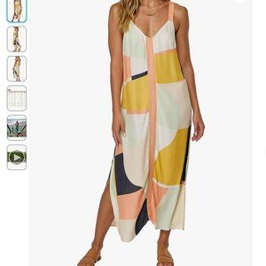 O'NEILL Women's Miranda Sleeveless Midi Dress - Comfortable and Casual Midi Leng